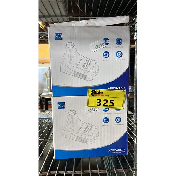*NEW IN BOX* (2) K3 NON-CONTACT FOREHEAD INFRARED THERMOMETER