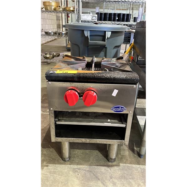 ZANDUCO SINGLE BURNER STOCK POT RANGE