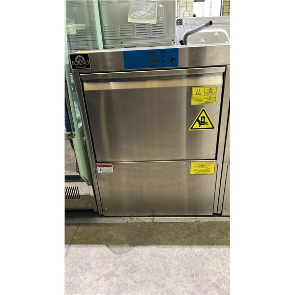 FORNO COMMERCIALE STAINLESS STEEL DISHWASHER WITH DIGITAL DISPLAY