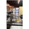 Image 2 : 1 SQUARE & 1 ROUND 7-TIER CLEAR ACRYLIC DISPLAY STANDS