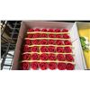 Image 7 : SHELF OF ASSORTED EDIBLE CAKE DECORATIONS:  FLOWERS, HEARTS & BUTTERFLIES