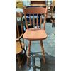 Image 2 : WOOD ROCKING CHAIR, BAR HEIGHT CHAIR & ADJUSTABLE OFFICE CHAIR