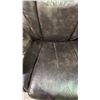 Image 3 : SERTA LEATHER EXECUTIVE ROLLING OFFICE CHAIR (SEAT DAMAGE)