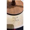 Image 3 : ROUND MARBLE TOP END TABLE MADE IN ITALY 15" X 23"