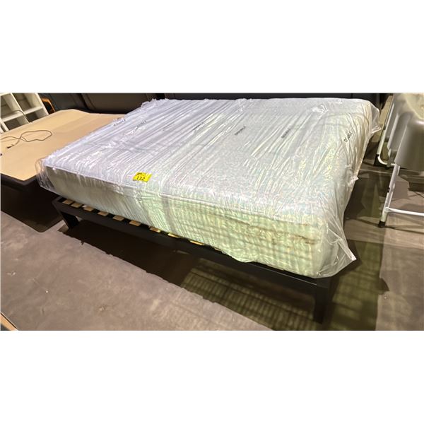 DOUBLE SIZE BED FRAME WITH DOUBLE SIZE MATTRESS