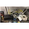 Image 3 : SHELF OF ASSORTED ITEMS INCLUDING; HARMAN KARDON AVR 630 HOME THEATRE RECEIVER, ROUTER, POWER