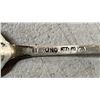 Image 2 : (5) VINTAGE .925 SILVER DEMITASSE/ESPRESSO SPOONS