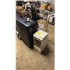 Image 1 : ASSORTED ITEMS INCLUDING; LUGGAGE WITH CONTENTS, COSTWAY AIR PURIFIER, RACK & RACKING PARTS