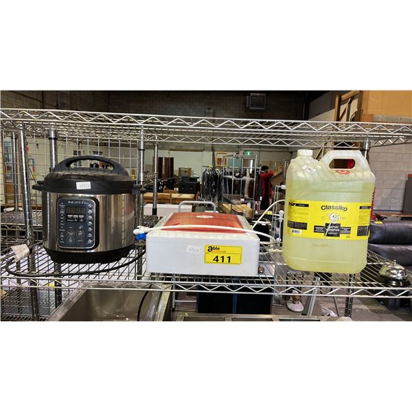 10L DISHWASHER SANITIZER, UNDER SINK WATER FILTRATION SYSTEM & INSTANT POT