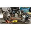 Image 3 : FLATWARE CADDY, STAINLESS STEEL CONTAINERS, ASSORTED FLATWARE, LADLES & MORE