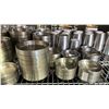 Image 3 : SHELF LOT OF ASSORTED STAINLESS STEEL DISHES & CUPS
