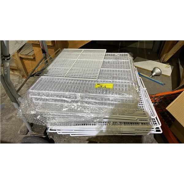 STACK OF COOLER RACKS