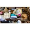 Image 3 : PALLET OF HOUSEHOLD GOODS: DISHWARE, HATS, PLASTIC BINS & MORE - *MUST TAKE ALL ON PALLET*
