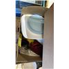 Image 5 : PALLET OF HOUSEHOLD ITEMS: CHINA, PLASTIC CUPS, KITCHEN UTENSILS & MORE - *MUST TAKE ALL ON PALLET*