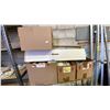 Image 1 : (2) KNITTING MACHINES & (4) BOXES OF ASSORTED YARN & KNITTING MACHINE ACCESSORIES
