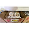 Image 4 : (2) KNITTING MACHINES & (4) BOXES OF ASSORTED YARN & KNITTING MACHINE ACCESSORIES