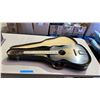 Image 1 : VINTAGE HARMONY ACOUSTIC GUITAR WITH CASE *NEEDS RESTRINGING*