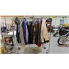 Image 1 : RACK OF ASSORTED CLOTHING (RACK NOT INCLUDED)