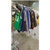 Image 3 : RACK OF ASSORTED CLOTHING (RACK NOT INCLUDED)