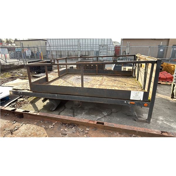 12' TRUCK BED WITH METAL SIDE WALLS 8'W