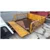 Image 3 : 6' STEEL MATERIAL HANDLING BASKET 5'W