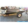 Image 4 : 8' HYDRAULIC DUMP TRAILER WITH 3" RING COUPLER HITCH 4'11"W (12' TOTAL TRAILER LENGTH)