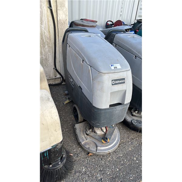 ADVANCE ADFINITY 20D WALK BEHIND FLOOR SCRUBBER WITH KEY