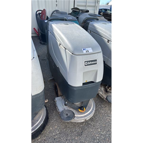 ADVANCE ADFINITY 20D WALK BEHIND FLOOR SCRUBBER WITH KEY