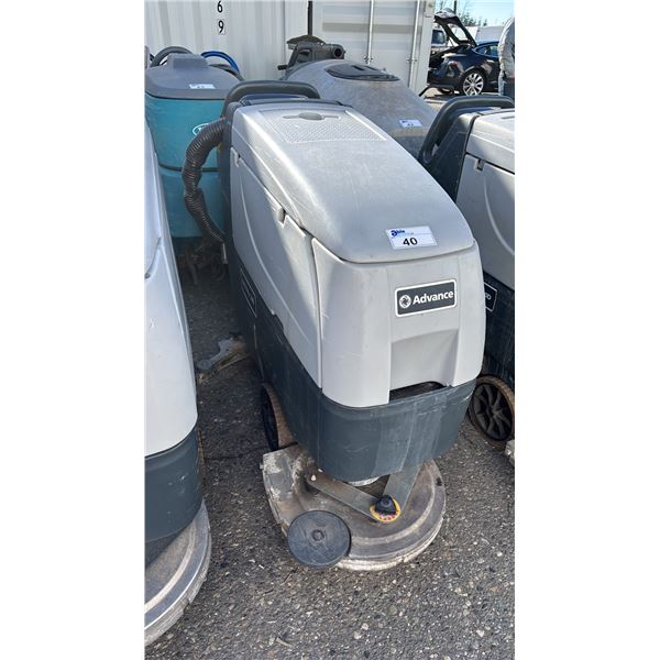 ADVANCE ADFINITY 20D WALK BEHIND FLOOR SCRUBBER WITH KEY