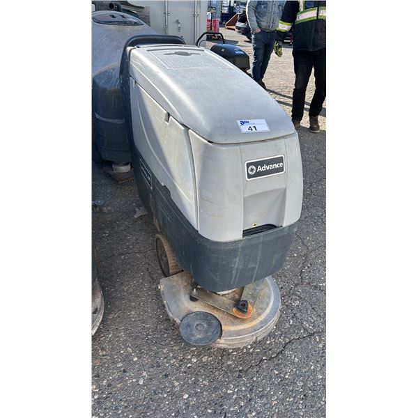 ADVANCE ADFINITY 20D WALK BEHIND FLOOR SCRUBBER WITH KEY