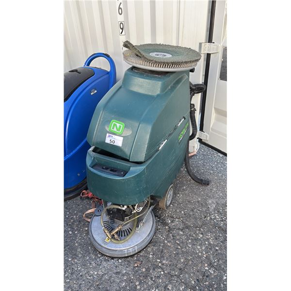 NOBLES SPEED SCRUB WALK BEHIND FLOOR SCRUBBER WITH KEY