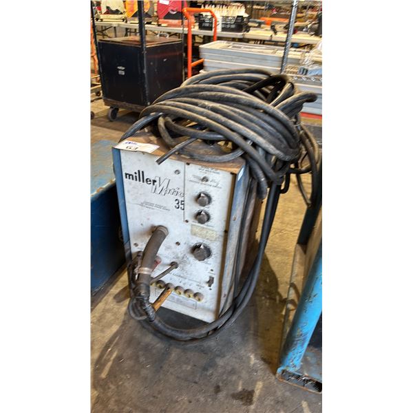 MILLER MATIC 35 CONSTANT POTENTIAL DC WELDING POWER SOURCE