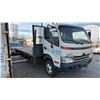 Image 3 : 2010 HINO 155, 2DR CAB OVER, 2DR FLAT DECK TRUCK, WHITE, VIN 2AYUX11H6A9000057,