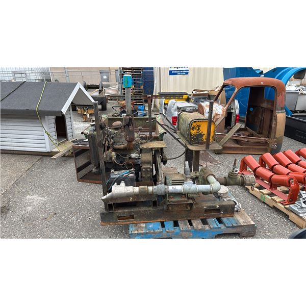 KUBOTA DIESEL HEAVY DUTY VINTAGE WATER PUMP