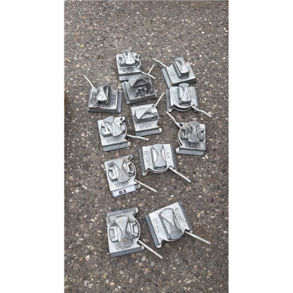 (12) ILS BF-11-L CONTAINER LOCKS