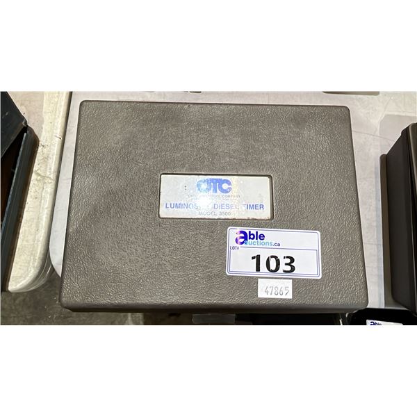 OTC LUMINOSITY DIESEL TIMER IN CASE