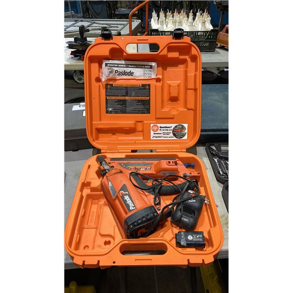 PASLODE IMPULSE CORDLESS FRAMING NAILER IN CASE