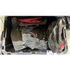 Image 2 : PLASTIC TOTE OF ASSORTED CANVAS TOOL BAGS