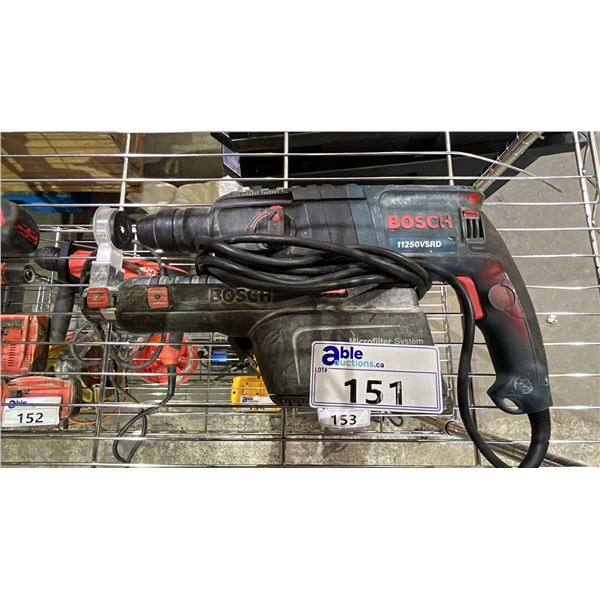 BOSCH 11250VSRD ROTARY HAMMER
