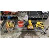Image 1 : DEWALT GRINDER, DEWALT HAMMER DRILL, BATTERIES, CHARGERS & B & D CIRCULAR SAW