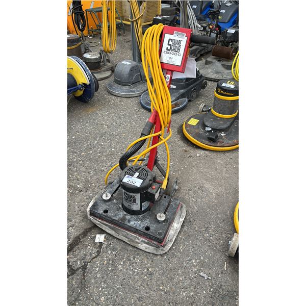 SQUARE SCRUB EBG-20C PIVOT FLOOR CLEANER