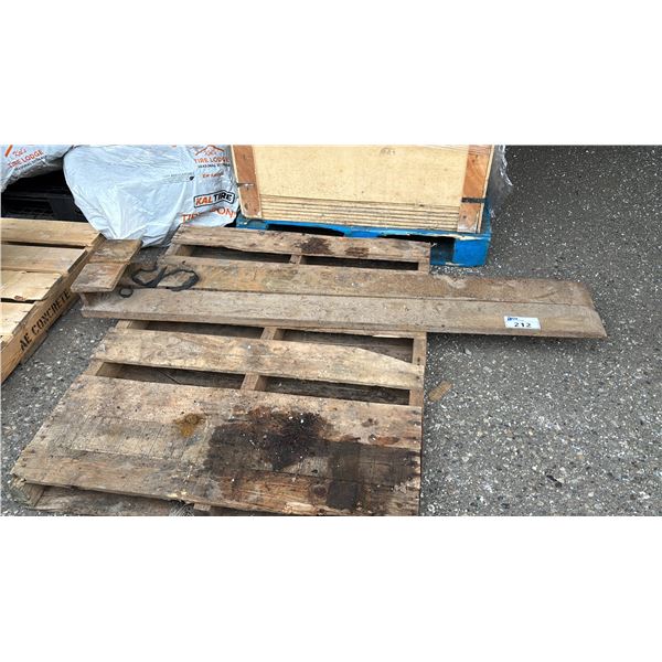 PAIR OF CASE 5' BACKHOE FORK ATTACHMENTS