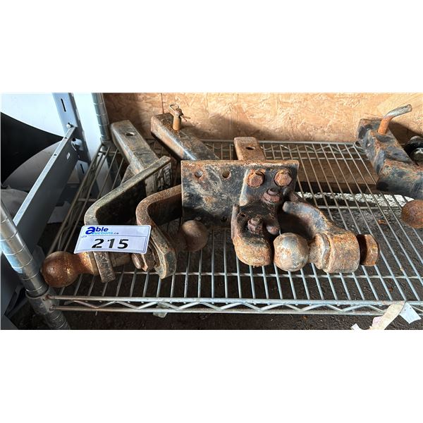 (3) ASSORTED BALL HITCH ATTACHMENTS