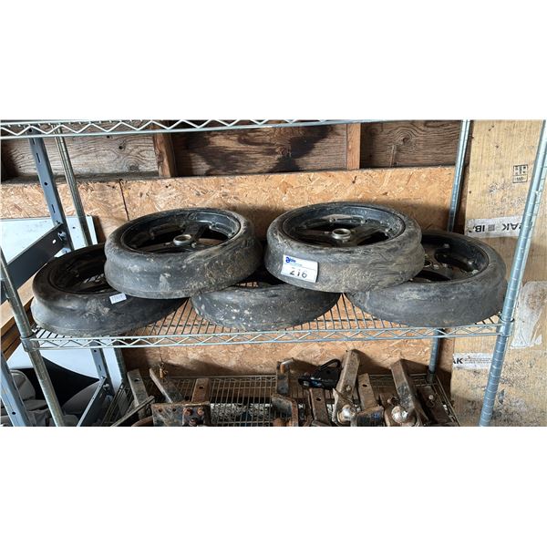 SET OF (5) FARM FLEX BY OTICO 015609.00 (440X100LOF) WHEELS