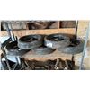 Image 1 : SET OF (5) FARM FLEX BY OTICO 015609.00 (440X100LOF) WHEELS
