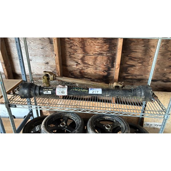 LAND PRIDE ROTATING DRIVE LINE *NEW* & DRIVE LINE