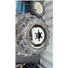 Image 2 : (4) TIGER BRAND TRACTOR TRAILER TIRES MOUNTED ON 6 BOLT METAL RIMS