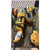 Image 3 : DEWALT PALM SANDER, FRAMING NAILER, ANGLE GRINDER, CORDLESS DRILL & BATTERY WITH CHARGER