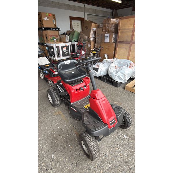 YARD MACHINES 24" CUT RIDE ON GAS MOWER