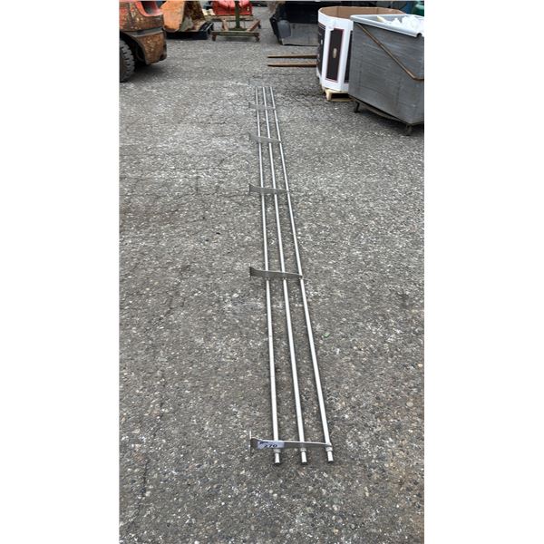 15' STAINLESS STEEL RAILING